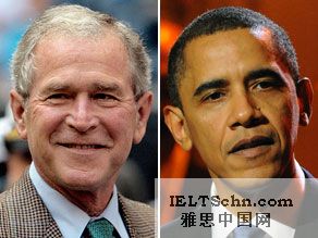 More Americans blame the Bush administration for the nation's economic troubles than the Obama administration, according to a new poll.